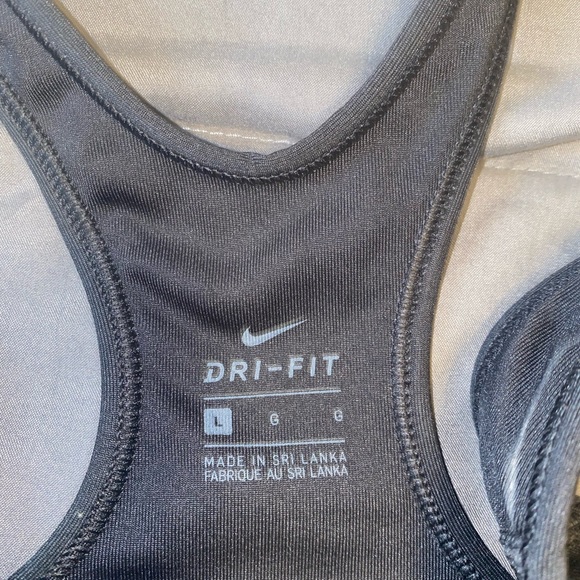 Black Nike Sports Bra Dri-Fit - Picture 5 of 5